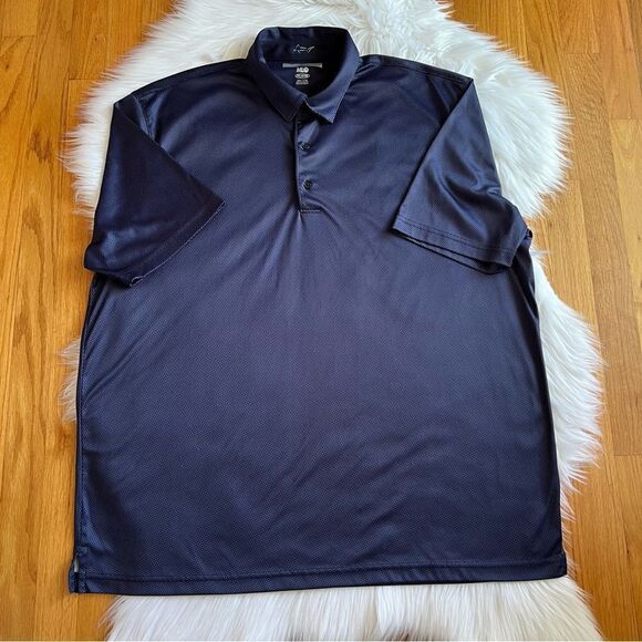 Men’s Greg Norman Navy ML75 Play Dry Polo Size XXL - Picture 1 of 5